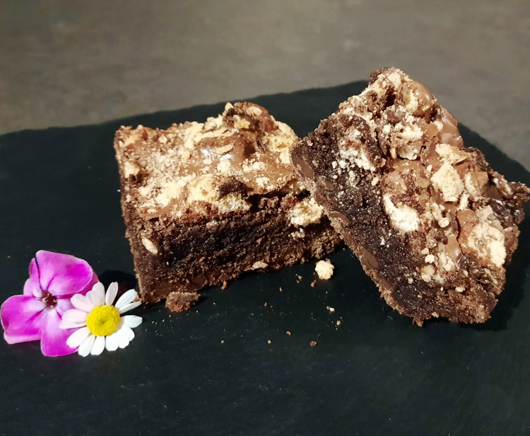 Brownie met bokkenpootjes